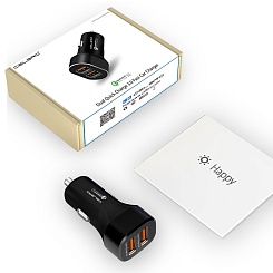 Автомобильная зарядка CELBRO Qualcomm QC 3.0 - изображение 6 Автомобильная зарядка CELBRO Qualcomm QC 3.0 - фото 6