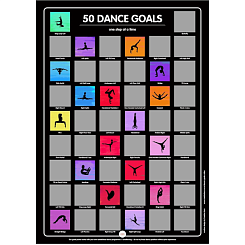 Плакат 50 танцевальных вызовов - фото 2